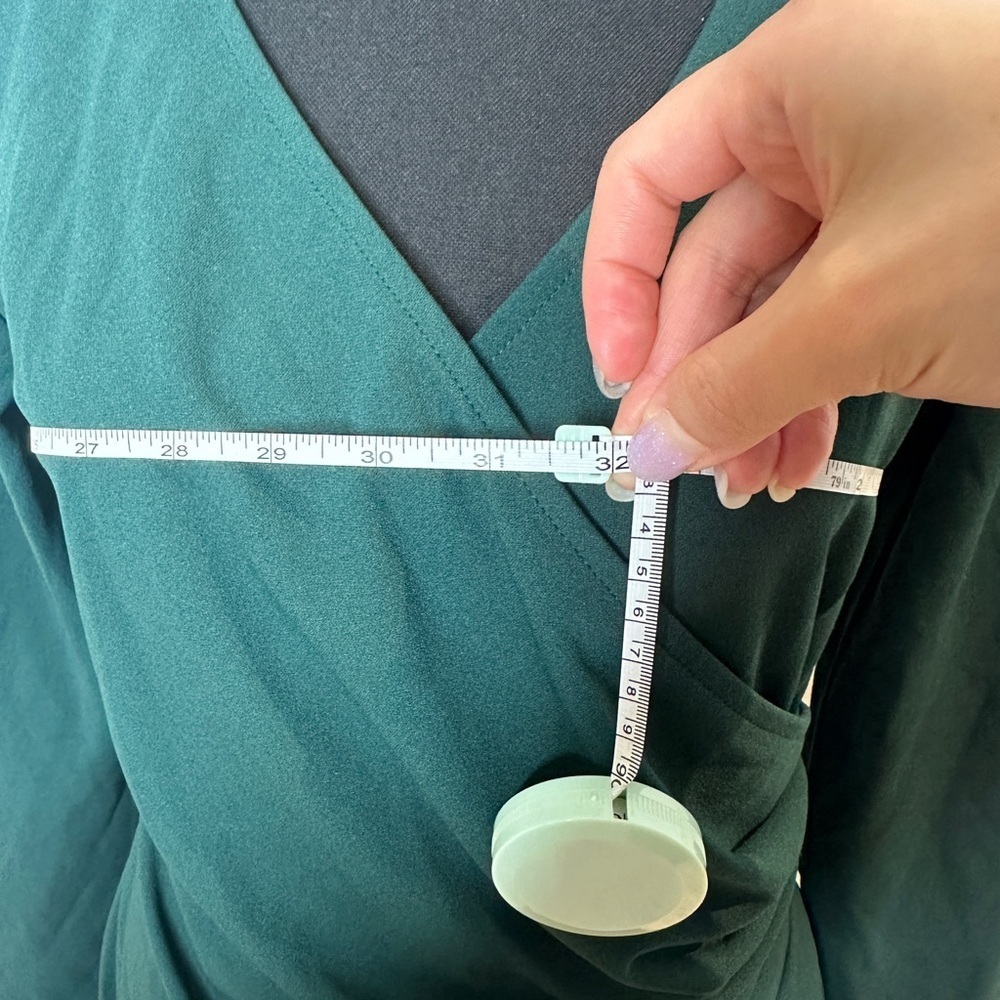 [MATERNITY] Forest Green Medium | Nursing Friendly Dress Pregnancy - Picture 6 of 10